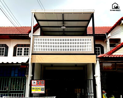 ทาวน์โฮม นิคมที เอฟ ดี 2 :  มบ.บูรพาซิตี้ บางวัว บางปะกง  ฉะเชิงเทรา