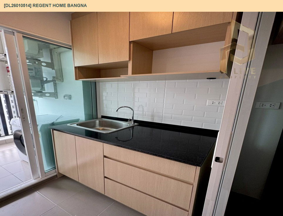 รูป DL26010514 ให้เช่าคอนโด รีเจ้นท์ โฮม บางนา (Regent home bangna) ใกล้ BTS บางนา พร้อมเข้าอยู่ โทรด่วน 0614453194 LineID @162cjixi - รูปที่ 6/9