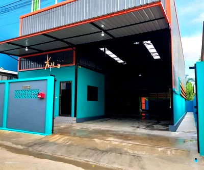 เช่าโรงงาน รร.กสิณธรเซนต์ปีเตอร์ : รหัส PNB026 โกดังให้เช่า ขนาด 236 ตร.ม. แถววัดลาดปลาดุก อ.บางบัวทอง จ.นนทบุรี