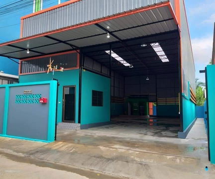 รหัส PNB026 โกดังให้เช่า ขนาด 236 ตร.ม. แถววัดลาดปลาดุก อ.บางบัวทอง จ.นนทบุรี