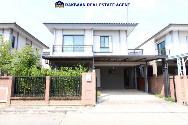 รูป บ้านพร้อมอยู่ เดอะแพลนท์ กรุงเทพ-ปทุม 35.8วา 3นอน 2ห้องน้ำ 1ครัว แถมแอร์ 4เครื่อง ,เตียง 6ฟุต,ตู้เสื้อผ้า,เครื่องซักผ้า - รูปที่ 1/22