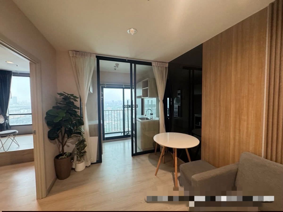 รูป นิว โนเบิล ศรีนครินทร์-ลาซาล ห้อง 30 ตร.ม. **เช่า 12,000 | ติด MRT ศรีลาซาล ว่างพร้อมชม เฟอร์+เครื่องใช้ไฟฟ้าครบ ห้องใหม่ไม่เคยปล่อยเช่า - รูปที่ 5/8