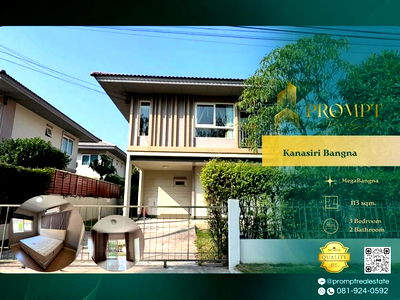 เช่าบ้านเดี่ยว นิคมอุตสาหกรรมเอเซียสุวรรณภูมิ : KL04918 - Kanasiri Bangna  : MEGA Bangna