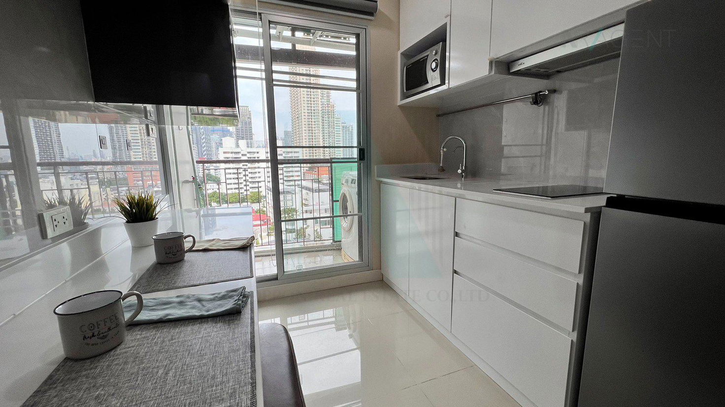 picture For Rent Condo CENTRIC SATHORN - SAINT LOUIS Building A, Floor 12,1 bed room, Room size 36.00 sqm - 8/8
