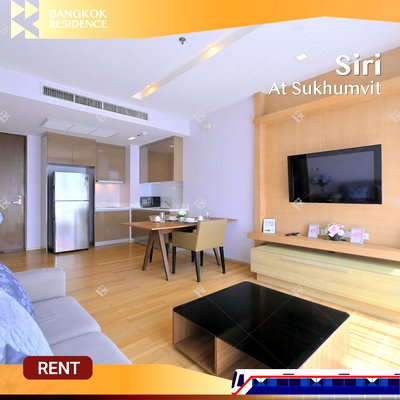 Condos for rent :  Siri at Sukhumvit 🌃 High-Floor Unit, Great Price 🔥 Directly Connected to BTS Thong Lo 