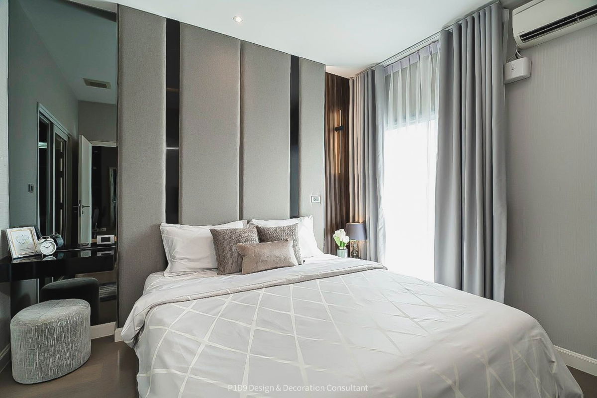 picture BTS Thonglor 230 m. Price 28,000 Baht Condo The Crest Sukhumvit 34 ( Rental ) - 4/9