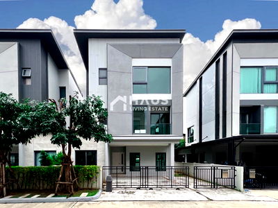Townhouses for sale Thung Khru : Baan Klang Muang The Edition Sathorn - Suksawat / 4 Bedrooms #HSSW002