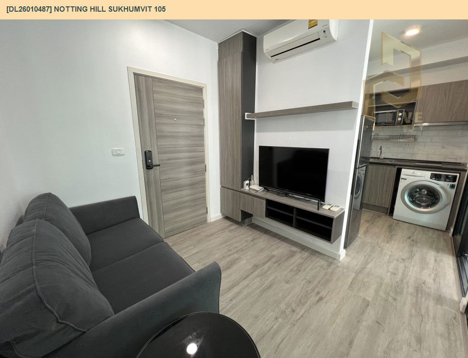 รูป DL26010487 ขายคอนโด น็อตติ้ง ฮิลล์ สุขุมวิท 105 (Notting Hill Sukhumvit 105) ใกล้ BTS แบริ่ง พร้อมเข้าอยู่ โทรด่วน 0800343450 LineID @655ebbvc - รูปที่ 10/10