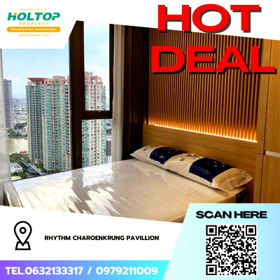 Condos for rent : #Z4211💥 190169 🔥 Condo for Rent: Rhythm Charoenkrung Pavillion