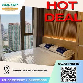 รูปภาพ #Z4211💥 190169 🔥 Condo for Rent: Rhythm Charoenkrung Pavillion