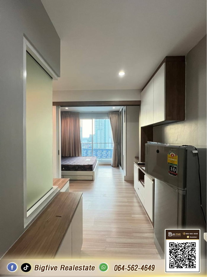 รูป A69-004 ให้เช่าคอนโด THE HOTEL SERVICE เฟอร์นิเจอร์และเครื่องใช้ไฟฟ้าใกล้ MRT บางกระสอใกล้และสถานีบางกระสอ✨ - รูปที่ 4/11
