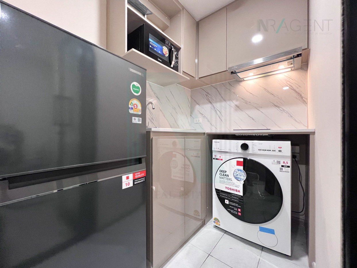 รูป ให้เช่าคอนโด เดอะเบลกราเวีย แอท รัชดา17 อาคาร 1 ชั้น 5 1 ห้องนอน ขนาด 29 ตรม ใกล้ MRT สุทธิสาร - รูปที่ 8/8