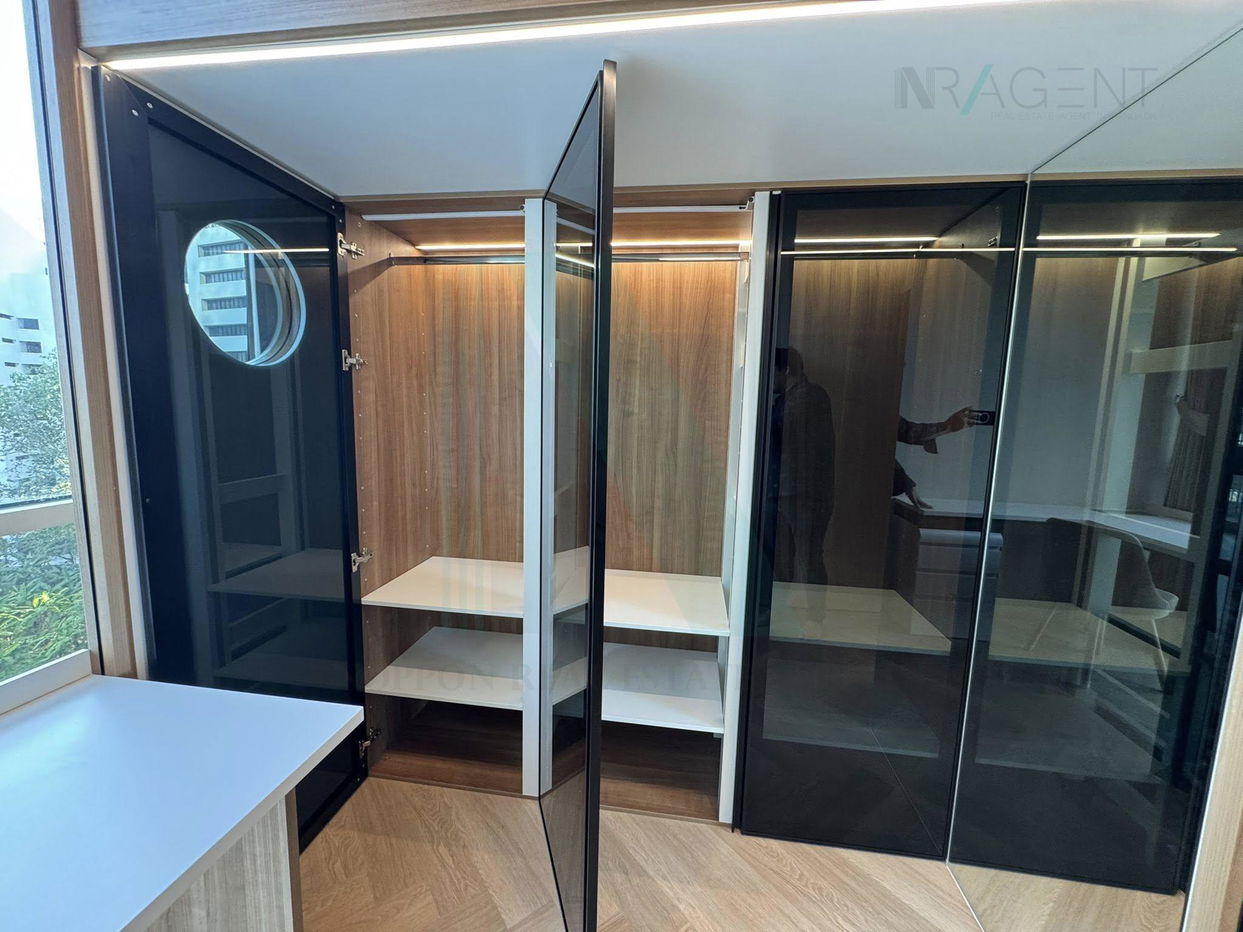 picture For Rent Condo NOBLE REVOLVE RATCHADA Building 1, Floor 6,2 bed room, Room size 53 sqm - 7/8