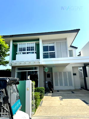 บ้านเดี่ยวให้เช่า : 📌 ให้เช่าบ้านเดี่ยว 2 ชั้น เทรนดี้ ธารา บางนา 3 ห้องนอน 3 ห้องน้ำ