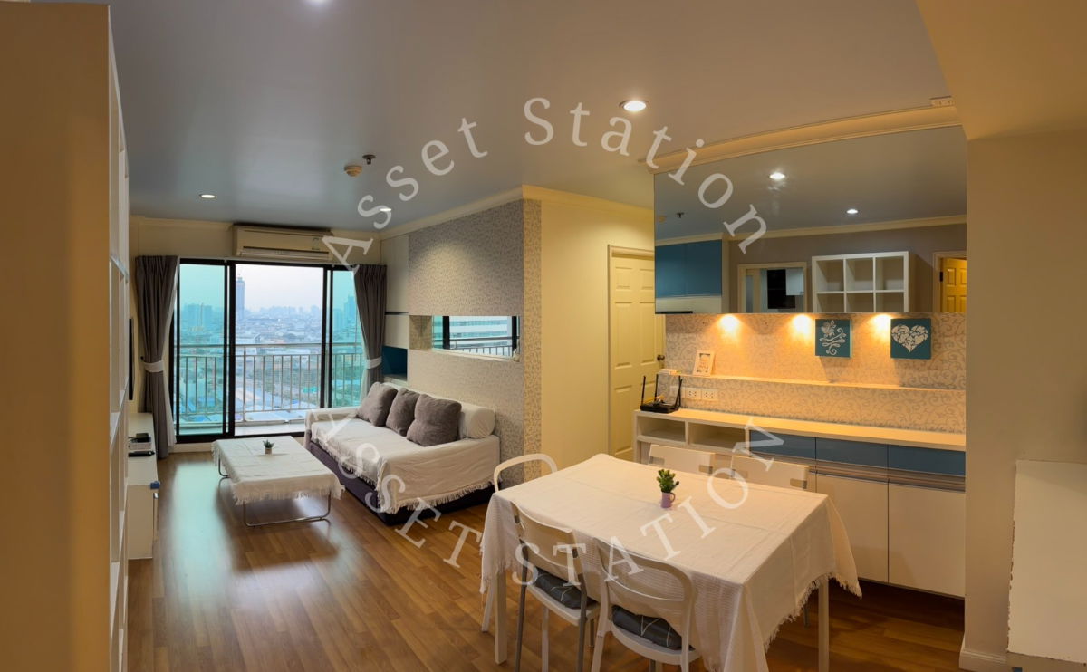 รูป 🏢ด่วน! คอนโดริมน้ำ Lumpini Place Narathiwas - Chaopraya | BTS ช่องนนทรี⭐✨ - รูปที่ 2/20