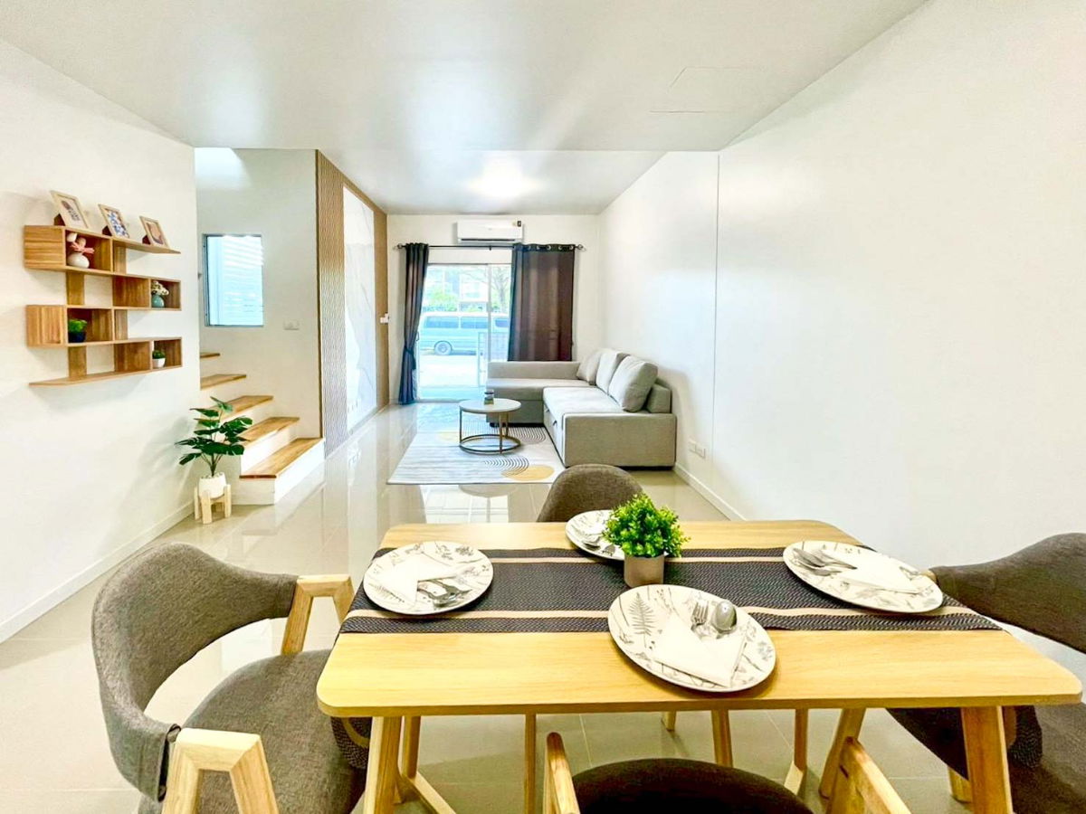 รูป ขาย บ้าน พฤกษา 119 รังสิต คลอง 2 ทาวน์โฮม 2 ชั้น 3 ห้องนอน 18 ตรว รีโนเวทใหม่ ฟรีโอน ใกล้ คลองหลวง มหาวิทยาลัยธรรมศาสตร์ มหาลัยกรุงเทพ : SL25S-024 - รูปที่ 5/14