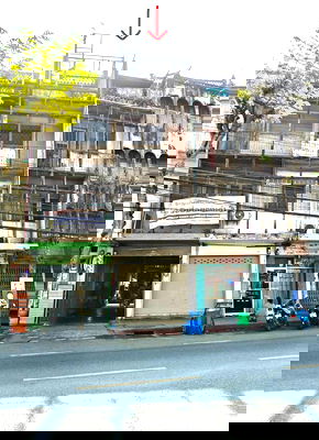 อาคารพาณิชย์ วิทยาลัยอาชีวศึกษาธนบุรี : ขายอาคารพาณิชย์ 4 ชั้น เนื้อที่ 13 ตารางวา ติดถนนเทอดไท ใกล้ตลาดพลู