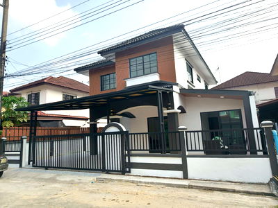 บ้านเดี่ยว กรุงเทพมหานคร : บ้านเดี่ยว มีนบุรี คลองสามวา นิมิตใหม่ หมู่บ้านเคซีการ์เด้นโฮม 12 บ้าน6 ห้องนอน ทำเลดี ใกล้เซ่เว่น นัดชมบ้าน 085-318-6868 คุณวา