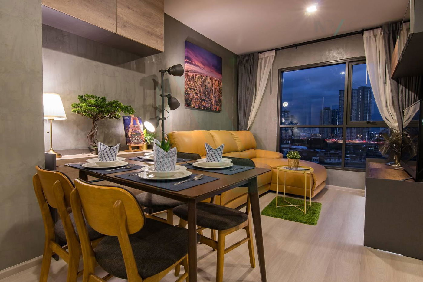 picture ð For Rent Condo LIFE SUKHUMVIT 48 Building N, Floor 9,1 bed room, Room size 50.00 sqm - 3/8