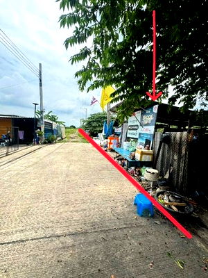 ที่ดิน นิคมอัญธานี (เจมโมโปลิส) : ขายที่ดินใกล้สนามบินสุวรรณภูมิ 366 ตรว.ผังสีเหลือง ซ.ลาดกระบัง 40/1 