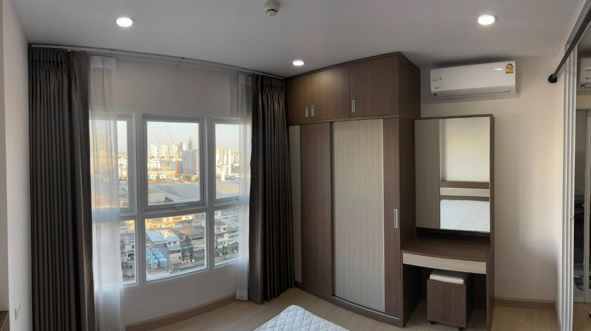 picture PFD-07863 For rent Supalai Veranda Ramkhamhaeng new room, beautiful built-ins! | 1 bedroom, 35 sq m., has washing machine + dryer, 15,000 baht - 5/9