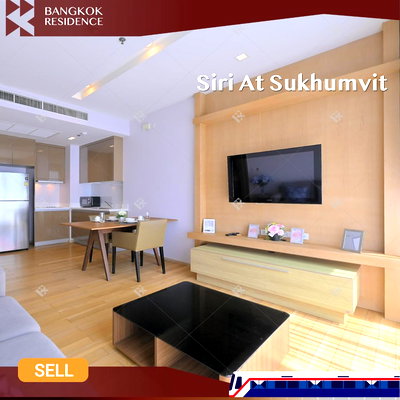 ขายคอนโด : 🩵 2 ห้องนอน วิวเมือง Siri At Sukhumvit 🚆 ใกล้ BTS ทองหล่อ