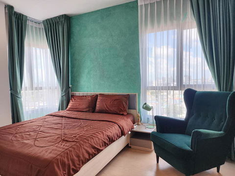 📌 For Rent Condo THE TREE SUKHUMVIT 71-EKAMAI Building 1, Floor 26,2 bed room, Room size 56.00 sqm