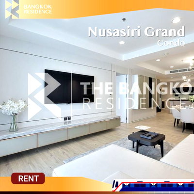 คอนโดให้เช่า : Nusasiri Grand Condo 🛋️ เฟอร์บิ้วอิน&เครื่องใช้ไฟฟ้าครบ 📺 ติด BTS เอกมัย