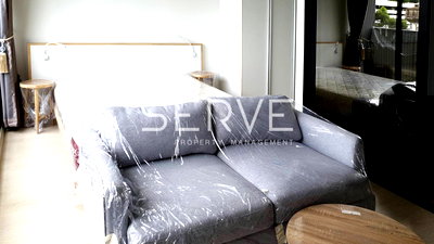 Condos for rent Soi Thonglor (Sukhumvit 55) : 🔥Homey Style Studio 27.24 sq.m. New Condo Close to BTS Ekkamai station 350 m. at Noble Ambience Sukhumvit 42 Condo / Condo For Rent
