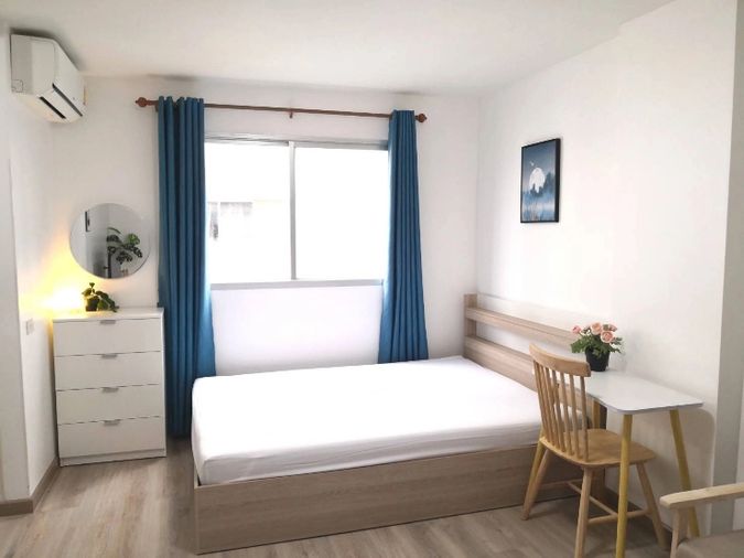 NTC Home ให้เช่า ลุมพินี ทาวน์ชิป รังสิต-คลอง1 ตึกB2 ชั้น4 (5,500/ด) 22 ตรม. เฟอร์แน่น