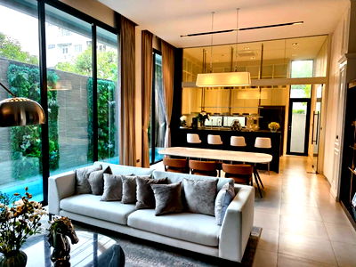 เช่าบ้านเดี่ยว ม.เอแบค : อาณา พระราม9 🚩ให้เช่า 350,000 บาท/เดือน ติดต่อนัดชมบ้าน 088-658-1041 คุณเมย์