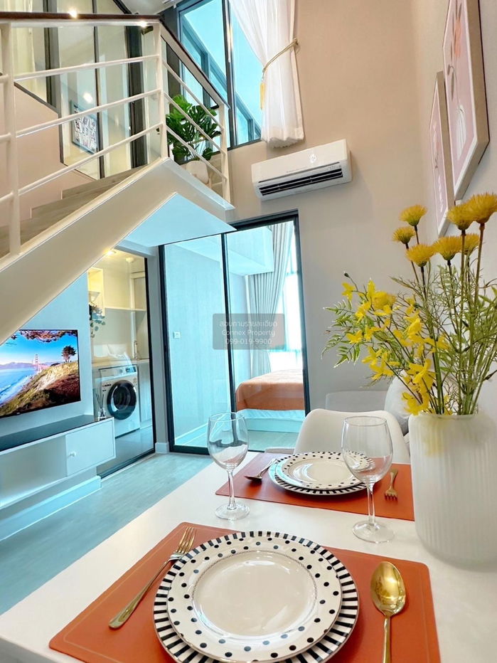 รูป เช่าคอนโด เมโทร สกาย ประชาชื่น ดูเพล็กซ์ MRT-บางซ่อน วงศ์สว่าง เขต บางซื่อ กรุงเทพ CX-95884 ✅ ทักไลน์ @connexproperty ตอบทันที ทีมงานมืออาชีพ ✅ - รูปที่ 6/8