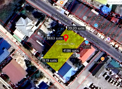 ที่ดิน กระทรวงพาณิชย์ นนทบุรี : 🔥 ขายที่ดิน วัดไทรม้า ท่าอิฐ 🔥 / 200 ตร.วา #LRP2043