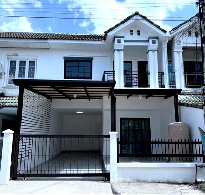 ทาวน์โฮม ธัญบุรี ปทุมธานี : ขายทาวน์เฮาส์ หมู่บ้านตะวันนาวิลล์ คลอง9 ธัญบุรี