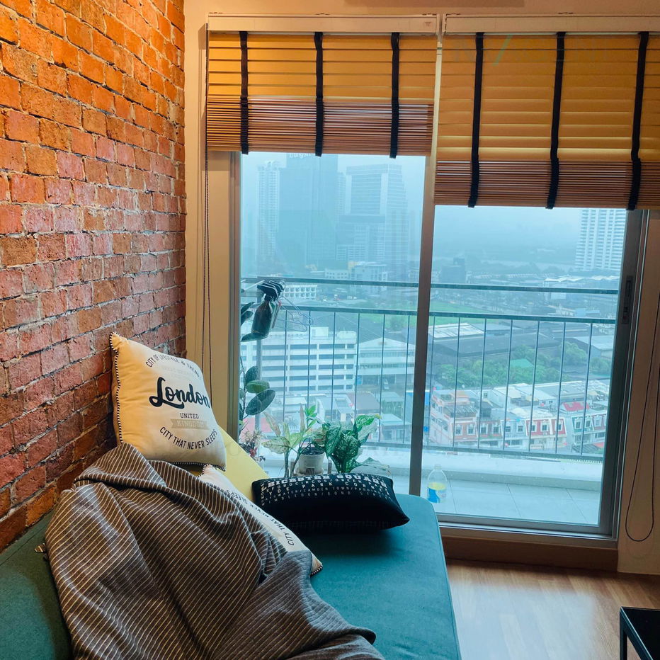 picture 🎊 For rent condo LUMPINI PLACE RAMA 3 - RIVERINE Building 1, Floor 17,1 bed room, Room size 28 sqm - 1/8