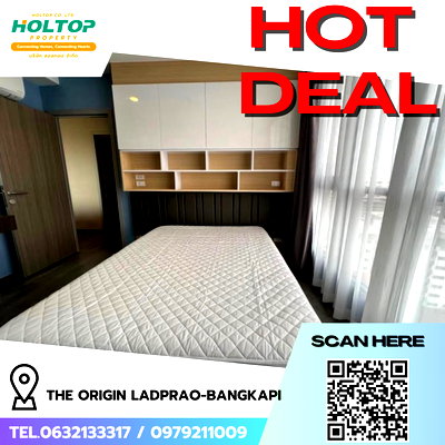Condos for rent MRT Lat Phrao 101  : #R8944 🎉 200169 Condo for rent: The Origin Ladprao-Bangkapi