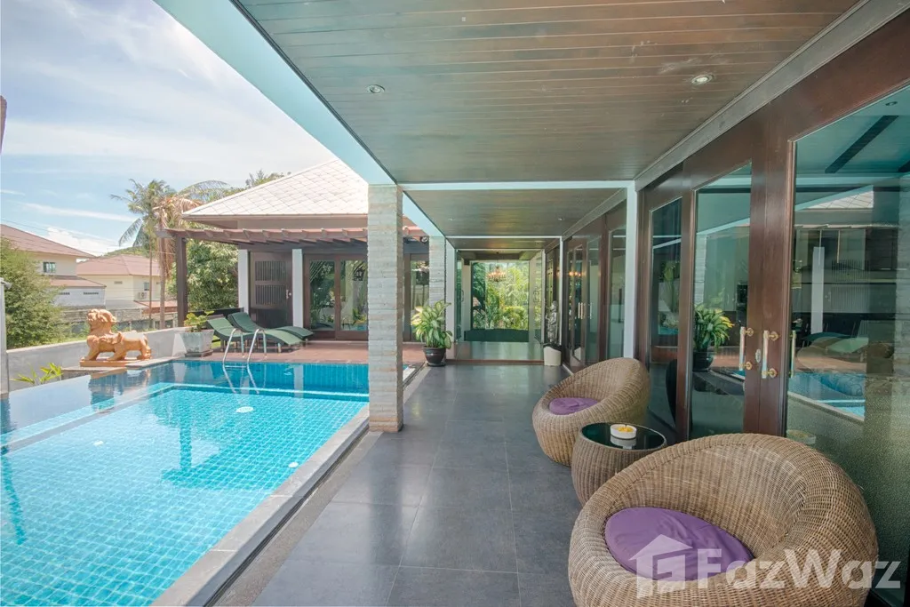 รูป วิลล่าให้เช่า 5 ห้องนอน ใน บ่อผุด, สุราษฎร์ธานี 168553 - รูปที่ 1/17