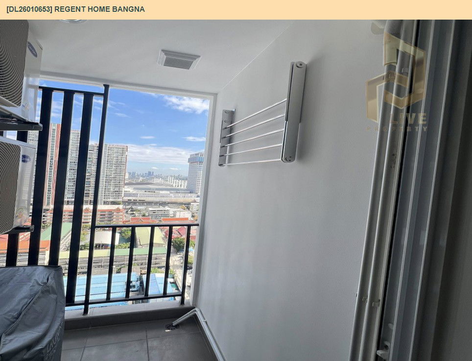 รูป DL26010653 ให้เช่าคอนโด รีเจ้นท์ โฮม บางนา (Regent home bangna) ใกล้ BTS บางนา พร้อมเข้าอยู่ โทรด่วน 0614453194 LineID @162cjixi - รูปที่ 7/13