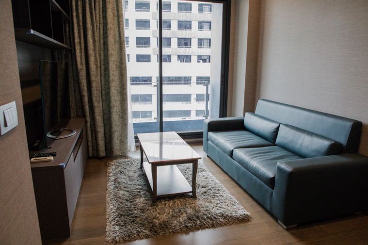 1-bed condo for rent, 46.7 sqm, The Diplomat Sathorn