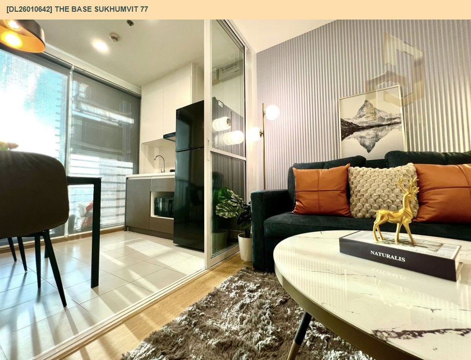 picture DL26010642 Condo for rent, The Base Sukhumvit 77 near BTS On Nut, ready to move in, call urgently 0614453194 LineID @162cjixi - 6/11