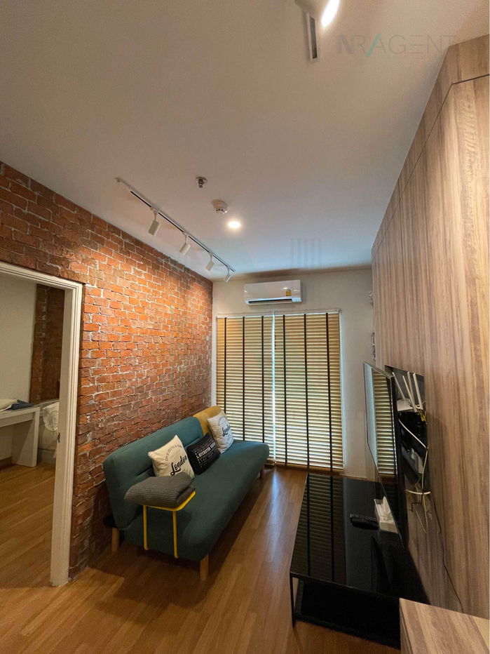 picture 🎊 For rent condo LUMPINI PLACE RAMA 3 - RIVERINE Building 1, Floor 17,1 bed room, Room size 28 sqm - 3/8