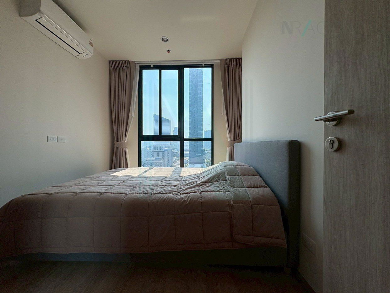 รูป 🎉 ให้เช่าคอนโด นิว ดิสทริค อาร์ 9 อาคาร R ชั้น 8 2 ห้องนอน ขนาด 46 ตรม ใกล้ MRT พระราม 9 - รูปที่ 6/8