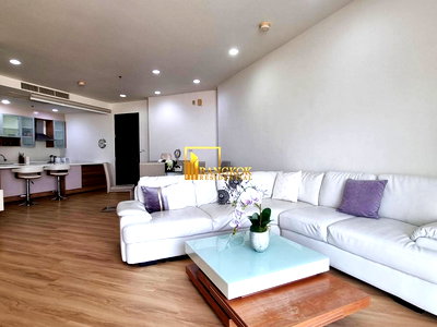 Condos for rent : Chatrium Residence | Bright 2 Bedroom Condo Near Riverside - BR6587CD