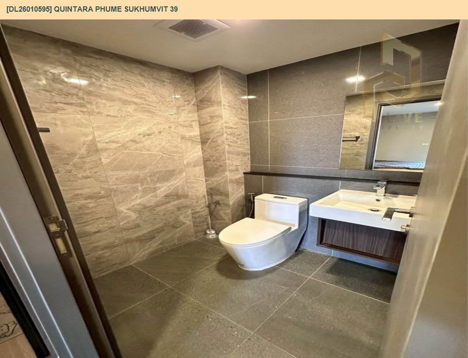 รูป DL26010595 ให้เช่าคอนโด ควินทารา ภูม สุขุมวิท 39 (Quintara Phume Sukhumvit 39) ใกล้ BTS พร้อมพงษ์ พร้อมเข้าอยู่ โทรด่วน 0656133286 LineID @534wlwof - รูปที่ 7/8