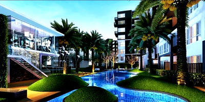 เช่าคอนโด รร.มารีวิทย์ พัทยา : ให้เช่า เนทูเรซ่า พัทยาเหนือ 1 ห้องนอน