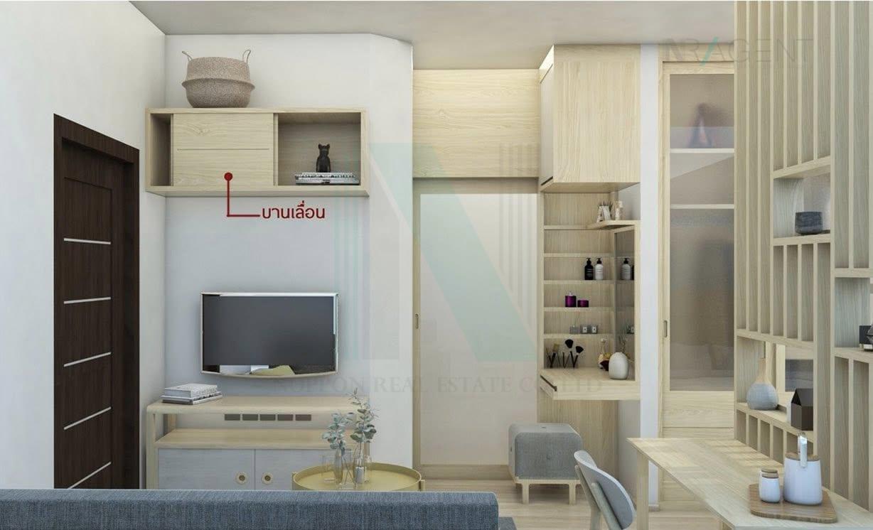 รูป ให้เช่าคอนโด แอชตัน จุฬา-สีลม อาคาร 1 ชั้น 38 สตูดิโอ ขนาด 26 ตรม ใกล้ MRT สามย่าน - รูปที่ 2/8