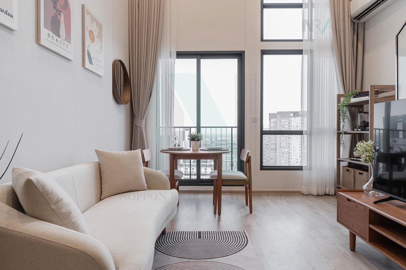 รูป ให้เช่าคอนโด เดอะทรี พัฒนาการ - เอกมัย อาคาร 1 ชั้น 27 Duplex ขนาด 35 ตรม ใกล้ ทางด่วนรามอินทรา-อาจณรงค์ - รูปที่ 7/8