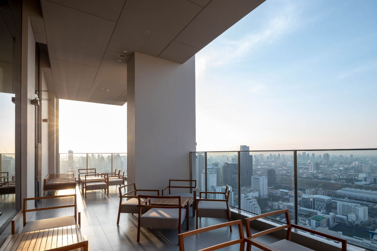 picture Condo for rent : The ESSE Asoke (( Asoke Station )) MK-02 line @livingbkk - 33/34