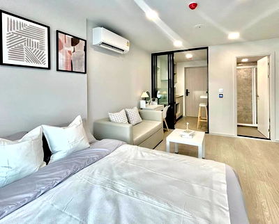 เช่าคอนโด MRT ศรีนุช : ให้เช่า แอทโมซ โอเอซิส อ่อนนุช มีเฟอร์นิเจอร์+เครื่องใช้ไฟฟ้าครบ