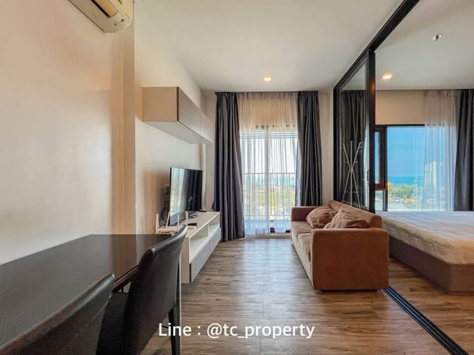 ให้เช่า คอนโด ไนท์บริดจ์ ศรีราชา 1 ห้องนอน วิวทะเล 🌅